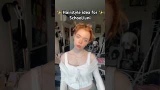 🧸Easy Hairstyle for school🧸 easyhairstyle school pokemon y2k hairstyle [upl. by Lawry]