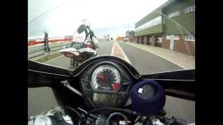 Dan Harrison Onboard JHS Racing SV650 Minitwin  Snetterton [upl. by Garnes781]