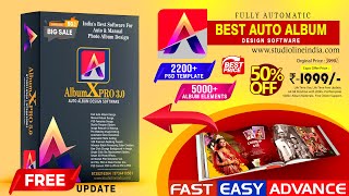 ALBUM X PRO 30  Best Auto Album Design Software  9734410561 [upl. by Cogn956]