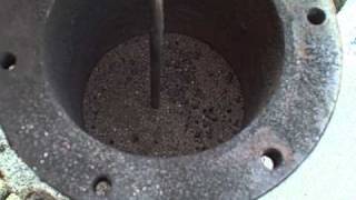 Fluidized bed gasifier with diffuser  fluizided sand part 1 [upl. by Drofnas]