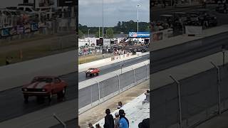 New VS Old Camaros trending viralvideo dragracing camaro classiccar dragcar racing chevy ￼ [upl. by Einon520]