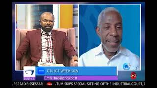 Interview with Nigel Cassimire and Tariq Mohammed on CNC3 to discuss CTU ICT Week 2024 [upl. by Lavoie]