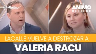 Lacalle vuelve a destrozar a Valeria Racu por el precio de los alquileres en España [upl. by Saidnac744]