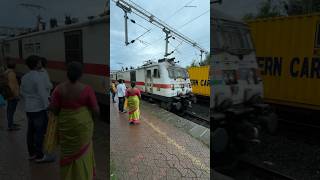 Journey of Konkan Railway 😍 train railway kokan [upl. by Xxam330]