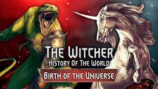 Witcher Lore Elves and Unicorns History Of The World Part 1 [upl. by Haziza]