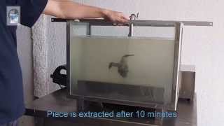 Ultrasonic Cleaning Demonstration [upl. by Gorton168]