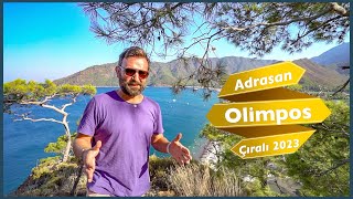 Olimpos Adrasan Çıralı Tatil Vlog  En Güzel Koylar Tarihi Yerler ve Lezzet Durakları [upl. by Eirod]