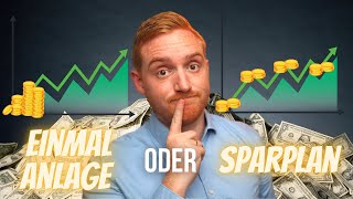 ETF Einmalanlage oder Sparplan  Mythos Cost Average Effekt [upl. by Laefar]