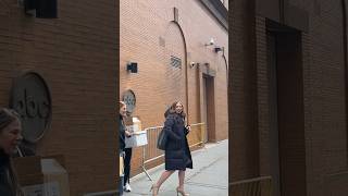 Chelsea Clinton all smiles after exiting The View show chelseaclinton [upl. by Kliman]