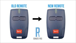 How to codeprogram a BFT B RCB 0678 Genuine Remote to Motor [upl. by Ymas]