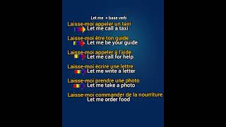 Maitrisez cette Structure en Anglais quotLet me  verb quot [upl. by Mcnully]