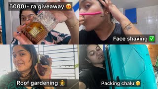 Punithare 5000 ra giveaway Chennai pain packing 😍  SHEELOVE  SHEEVLOGS [upl. by Aivatra604]