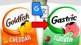 I Google Translated Famous Brands 100 Times [upl. by Winther]