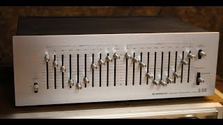 EQ Pioneer SG 9500 Equalizer Demo [upl. by Gnni385]