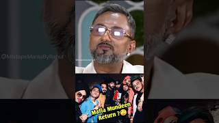 Mafia Mundeer mein kaun kaun tha🤯 Honey Singh ka bada khulasa 😱 shorts honeysingh mafiamundeer [upl. by Anizor]