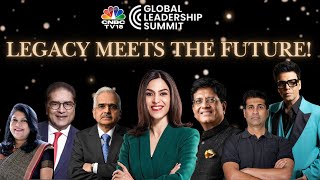 LIVE Celebrating 25 Years of CNBC TV18 Global Leadership Summit On Indias Economic Future [upl. by Assirrak]