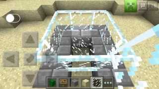 How to Trap an Enderman In Minecraft PE [upl. by Korella]