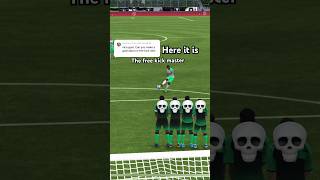 futbol edit football viralvideo fifa free kick master scores again ⚽️ [upl. by Lemuelah886]