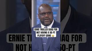 Ernie didnt have to do Shaq like that 💀 [upl. by Joappa]