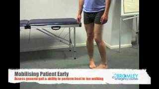 Neurology Lower Limb Examination by Bromley Emergency Courses [upl. by Tezzil67]