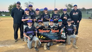 Boggs Baseball Academy BombersMonsterMash TournamentCHAMPIONSHIP GAME [upl. by Holihs]