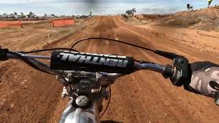 Australian classic motorcross championship 2024 BSA B50MX Pre 75 5060yr class [upl. by Janetta]