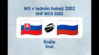 MS v ledním hokeji 2002 SVKRUS finále [upl. by Hembree]