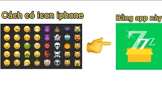 Cách có icon iphone bằng app zFont 3  𝐏𝐮𝐰💦 [upl. by Hui869]