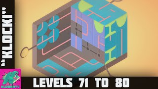 Klocki  Levels 71 to 80 Walkthrough Gameplay [upl. by Lolita]