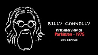 Billy Connolly First Appearance on Parkinson in 1975  Full  Subtitles [upl. by Maibach309]