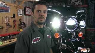 Kuryakyn Garage LED Upgrades For Your Harley [upl. by Balduin]