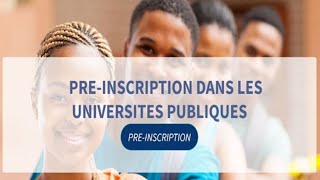 Préinscriptions Nouveaux Bachelier 2022  Calendrier Procédure Et Conditions  Universités Publique [upl. by Jdavie]