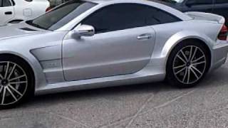 Mercedes SL65 Black Series Sports Exhaust by QuickSilver and German Motoring [upl. by Sig258]