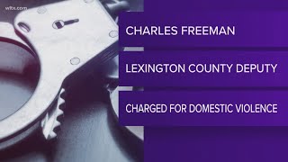 Deputy charged with domestic violence in Lexington county [upl. by Rip]