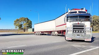 Kenworth K104B braking and accelerating [upl. by Laekim]