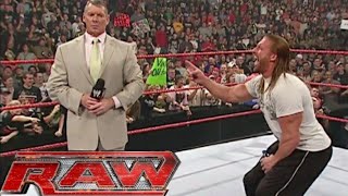 MrMcMahon’s Illegitimate Son Is Revealed Shocking RAW Sep 102007 [upl. by Rebba]