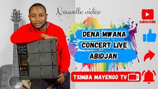 Je bénirai léternel DenaMwana🎙️concert live Abidjan 🇨🇮 drums Tsimba mayengo [upl. by Russi473]