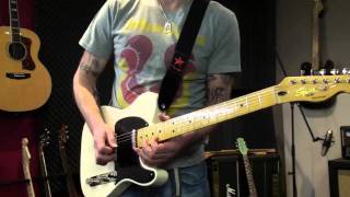 Fender Squier Classic Vibe 50s Telecaster and DVK Goldtop Jamming to a track [upl. by Heinrick]