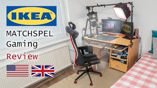 IKEA MATCHSPEL Gaming 🕹️ Chair 💺 Review – better than MARKUS [upl. by Fabiola305]