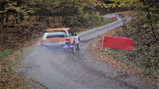 Andreas Mikkelsen amp Ádám Velenczei ERC Hungary Rally 2020 Test [upl. by Anirb]