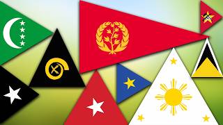 National Flags That Have 3 Angles 🔺️ [upl. by Griffis]