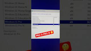 Cual Windows 11 Instalar Pro o Pro N  2024 [upl. by Rosalinde]