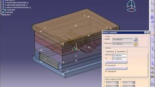 CATIA V5  Mold Tooling Creation MTE [upl. by Eizeerb420]