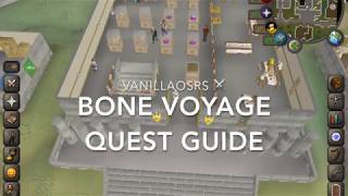 OSRS Bone Voyage Quest Guide [upl. by Shanan]