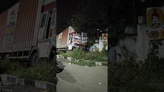 POR GIDC KHATARNAK ACCIDENT TRUCK GHUSA DIYA COMPANY MEIN short truck [upl. by Yrreb]