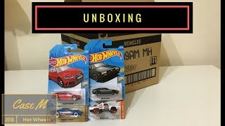 Unboxing  Hot Wheels Case M 2018 [upl. by Gnilrits346]