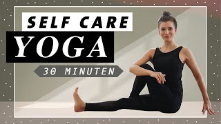 Yoga für einen gesunden Rücken  Übungen gegen Verspannungen  Self Care Routine für jeden Tag [upl. by Corenda]