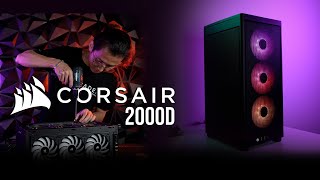 i713700KF  ASUS TUF GAMING RTX4070Ti  CORSAIR 2000D itx  TimeLapse Build  INVADERPC [upl. by Chaille]