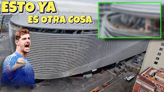 GRANDES AVANCES en el PASEO PANORÁMICO ✅ Obras Santiago Bernabéu 🚧 [upl. by Tengdin]