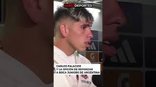 ¿carlospalacios deja colocolo para ir a bocajuniors [upl. by Anrat453]